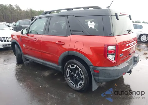 2022 Ford Bronco Sport Outer Banks z USA, uszkodzony, nr VIN 3FMCR9C62NRD95602